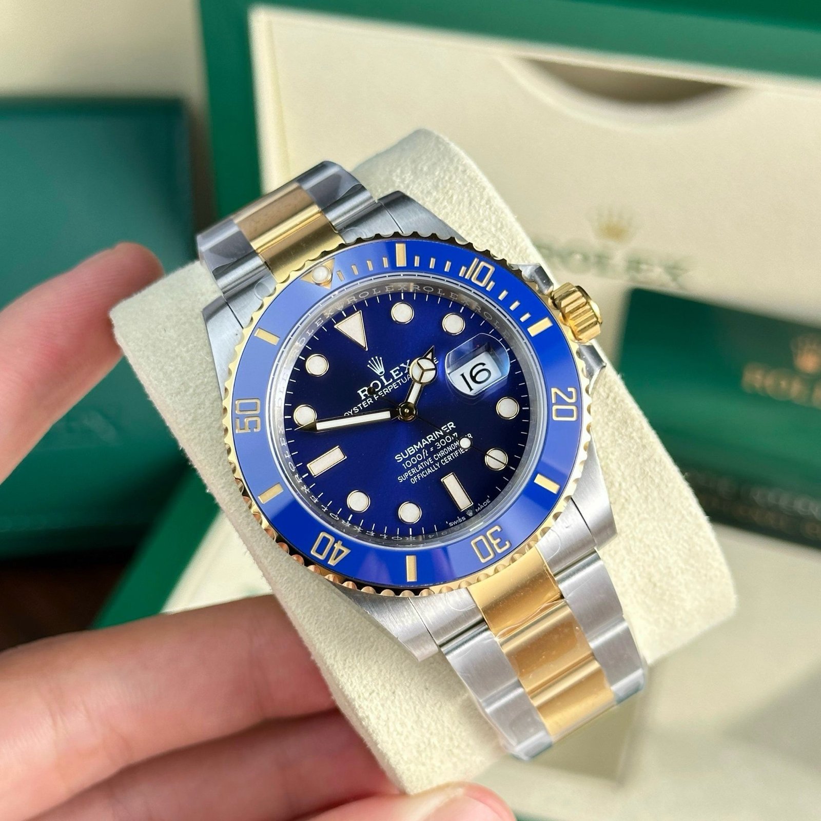img_1599 Rolex Submariner 41mm – Blue-Toned Gold/Stainless Steel