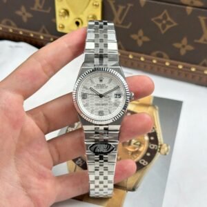 rolex land dweller 36mm – edelstahl weiß