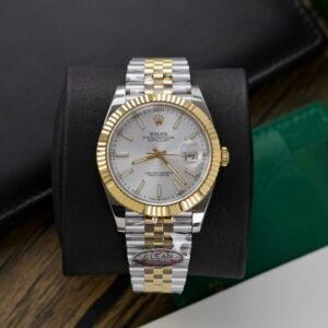 kopie von rolex datejust 36mm gold/edelstahl