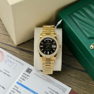 kopie von rolex day date 40 mm – gold grün